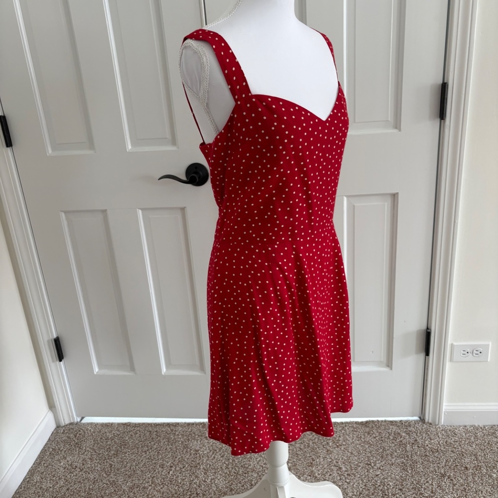 Reformation Humphreys Polka Dot Mini Dress - Picture 2 of 4